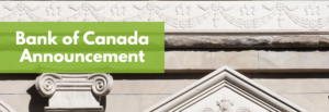 Bank of Canada Decreases Rates